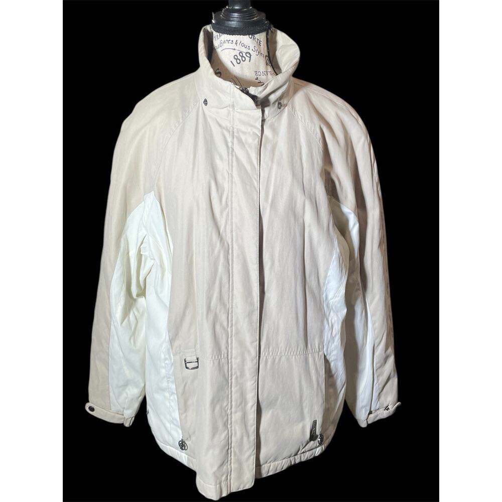 Zero Exposure Lightweight Fleece-Lined Jacket, Cream XL